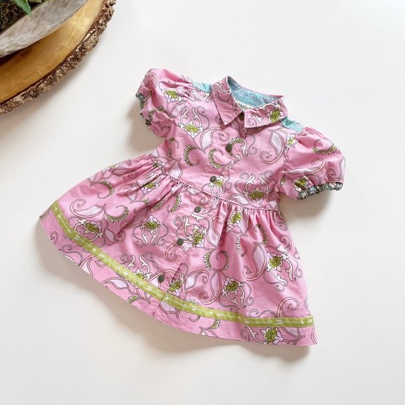 Matilda Jane Pink Is Perfect Dress Secret Fields | 0-3m - Picture 1 of 6